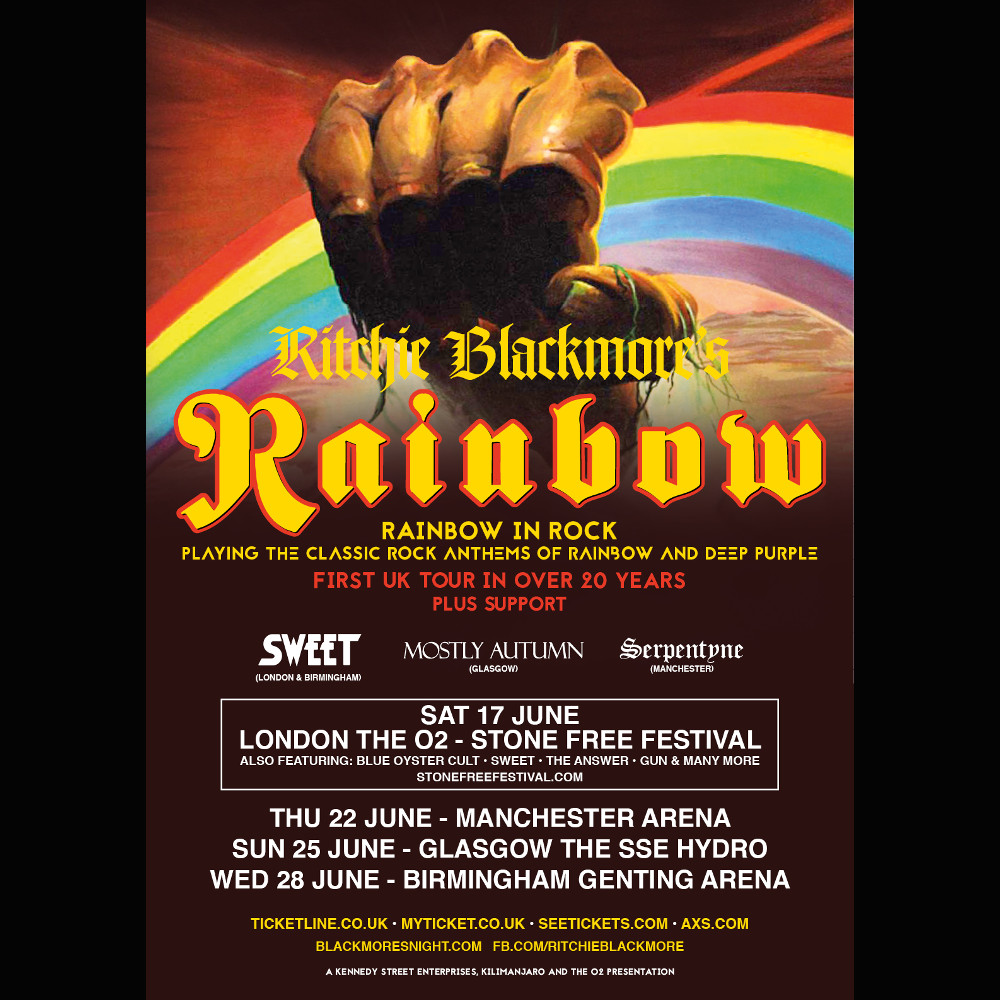 Buy Ritchie Blackmore's Rainbow tickets, Ritchie Blackmore's Rainbow