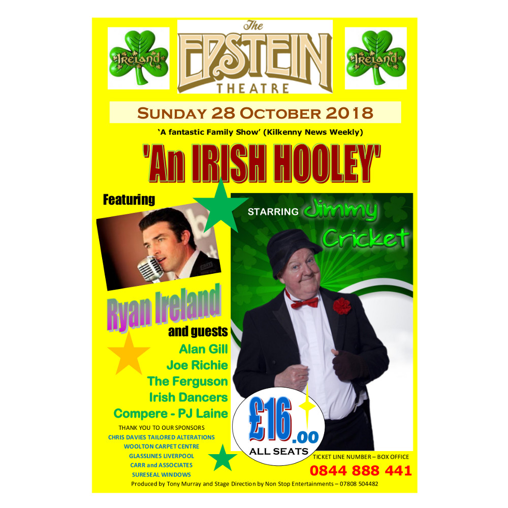 Buy An Irish Hooley tickets, An Irish Hooley reviews Ticketline