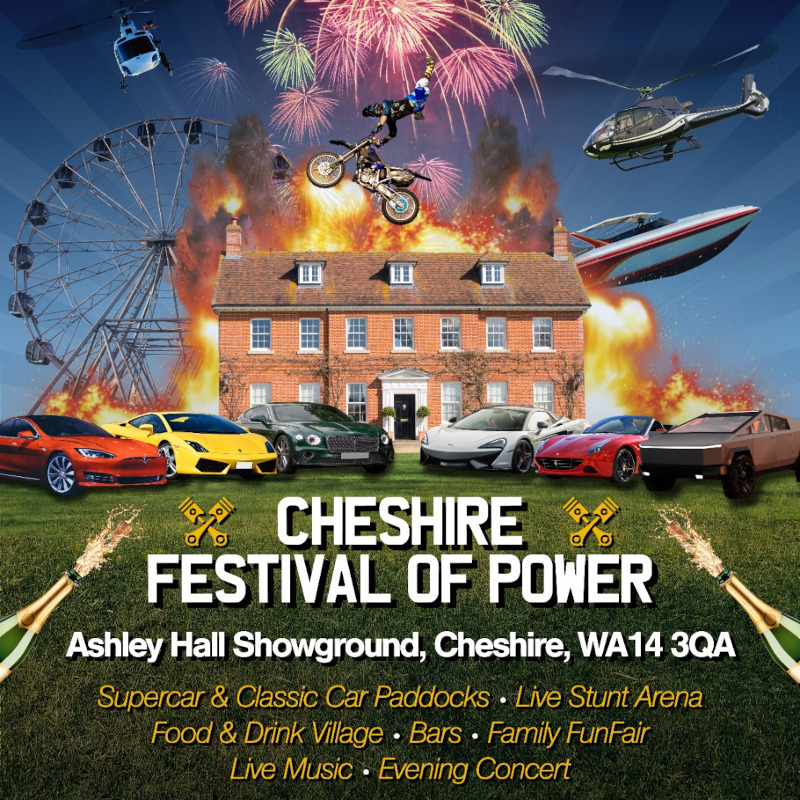 Buy Cheshire Festival of Power tickets, Cheshire Festival of Power tour