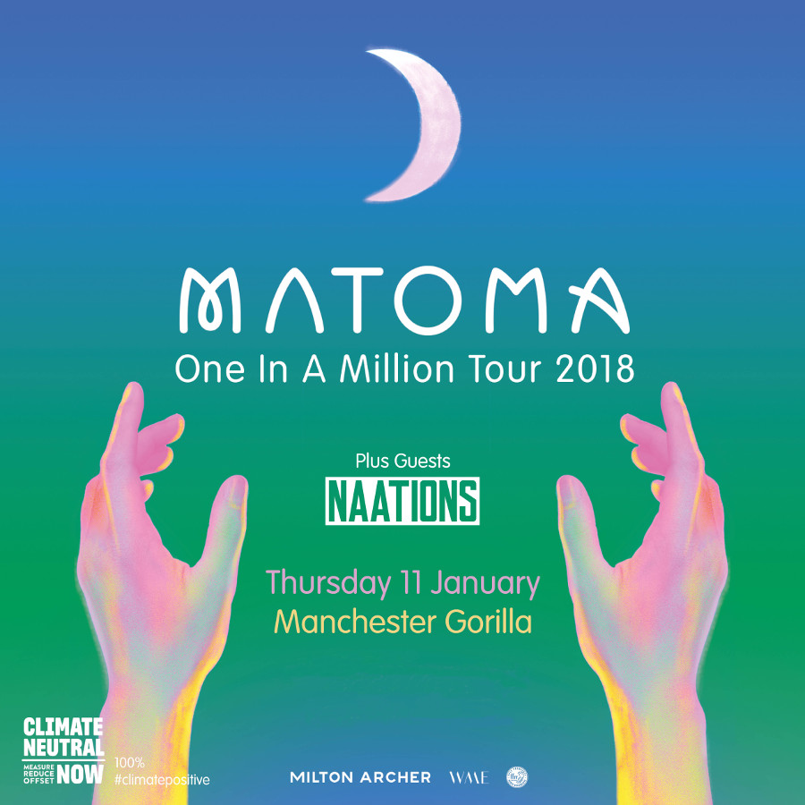 Buy MATOMA tickets, MATOMA tour details, MATOMA reviews Ticketline