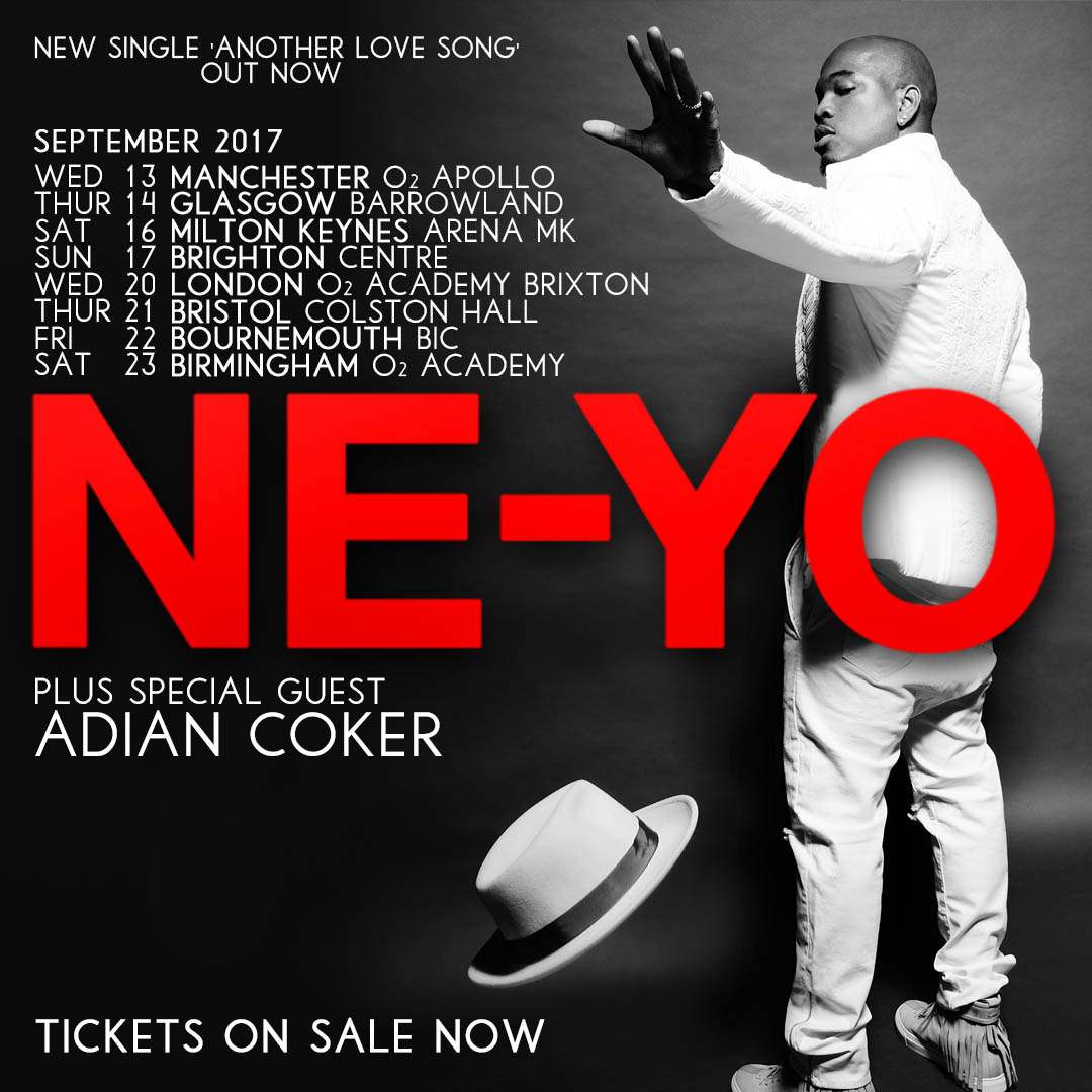 Buy NeYo tickets, NeYo tour details, NeYo reviews Ticketline