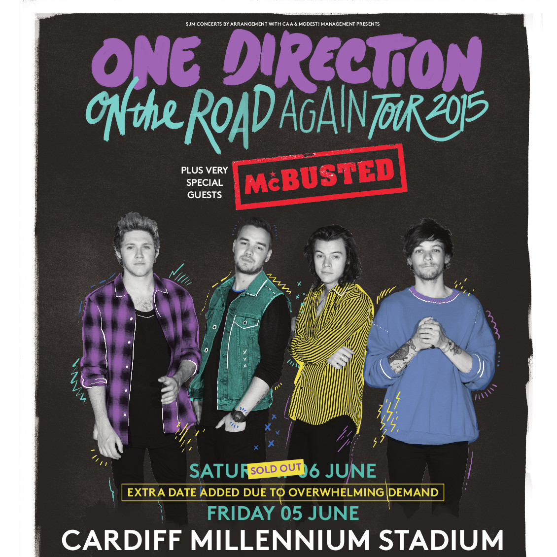 Buy One Direction tickets, One Direction tour details, One Direction