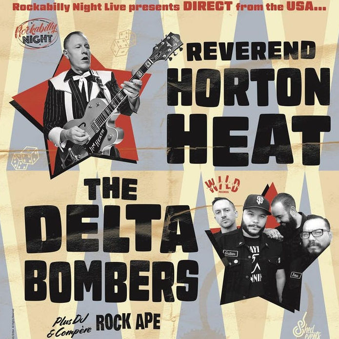 Buy Reverend Horton Heat + The Delta Bombers tickets, Reverend Horton