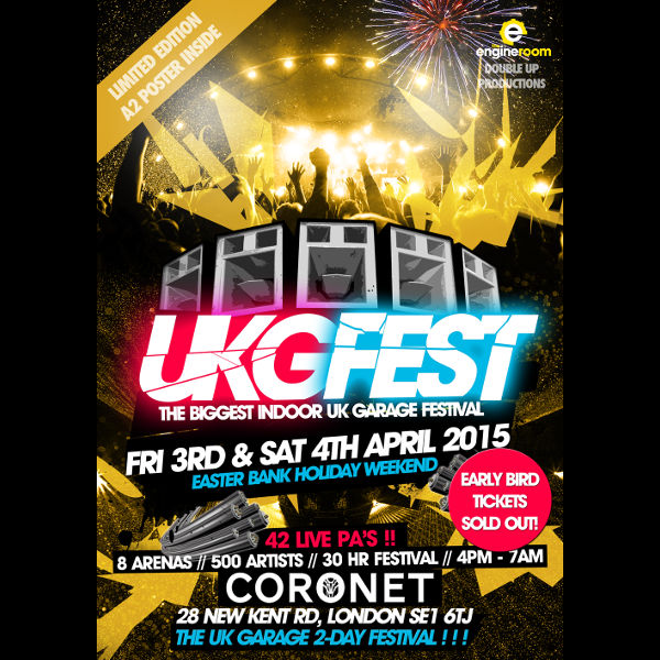 Buy UKG Fest The Indoor UK Garage Festival tickets, UKG Fest The